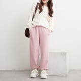 【セットアップ対応】ピグメント風スウェットパンツ | RMAF　NICE CLAUP / OLIVE des OLIVE | 詳細画像12 