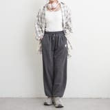 【セットアップ対応】ピグメント風スウェットパンツ | RMAF　NICE CLAUP / OLIVE des OLIVE | 詳細画像20 