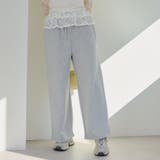 【セットアップ対応】バックロゴラインストーン付スウェットパンツ | RMAF　NICE CLAUP / OLIVE des OLIVE | 詳細画像12 