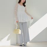 【セットアップ対応】バックロゴラインストーン付スウェットパンツ | RMAF　NICE CLAUP / OLIVE des OLIVE | 詳細画像15 