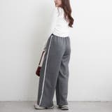 【セットアップ対応】サイドレーススウェットパンツ | RMAF　NICE CLAUP / OLIVE des OLIVE | 詳細画像9 