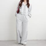 【セットアップ対応】サイドレーススウェットパンツ | RMAF　NICE CLAUP / OLIVE des OLIVE | 詳細画像14 