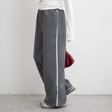 【セットアップ対応】サイドレーススウェットパンツ | RMAF　NICE CLAUP / OLIVE des OLIVE | 詳細画像4 