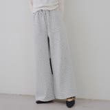 花柄 | 【セットアップ対応】サイドレーススウェットパンツ | RMAF　NICE CLAUP / OLIVE des OLIVE