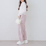 脇ライン入りカーゴパンツ | RMAF　NICE CLAUP / OLIVE des OLIVE | 詳細画像8 