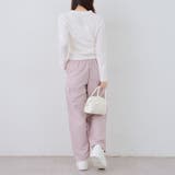 脇ライン入りカーゴパンツ | RMAF　NICE CLAUP / OLIVE des OLIVE | 詳細画像9 