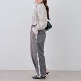 脇ライン入りカーゴパンツ | RMAF　NICE CLAUP / OLIVE des OLIVE | 詳細画像16 