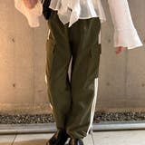 脇ライン入りカーゴパンツ | RMAF　NICE CLAUP / OLIVE des OLIVE | 詳細画像31 