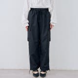 脇ライン入りカーゴパンツ | RMAF　NICE CLAUP / OLIVE des OLIVE | 詳細画像33 