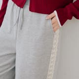 【セットアップ対応】レース付スウェットパンツ | RMAF　NICE CLAUP / OLIVE des OLIVE | 詳細画像22 