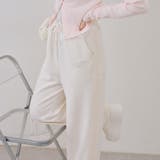 アイボリー | 【セットアップ対応】レース付スウェットパンツ | RMAF　NICE CLAUP / OLIVE des OLIVE