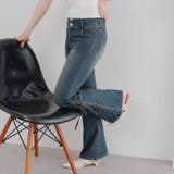 サイドレースアップセミフレアデニム | RMAF NICE CLAUP / OLIVE des OLIVE | 詳細画像22