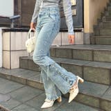 ケミカル | サイドレースアップセミフレアデニム | RMAF NICE CLAUP / OLIVE des OLIVE