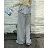 後ろ姿までかわいい！リボン付きバレルカットパンツ | NICE CLAUP / OLIVE des OLIVE　OUTLET | 詳細画像1 