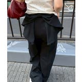 後ろ姿までかわいい！リボン付きバレルカットパンツ | NICE CLAUP / OLIVE des OLIVE　OUTLET | 詳細画像11 