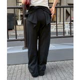 後ろ姿までかわいい！リボン付きバレルカットパンツ | NICE CLAUP / OLIVE des OLIVE　OUTLET | 詳細画像12 