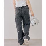 刺繍アソートデニムパンツ | NICE CLAUP / OLIVE des OLIVE　OUTLET | 詳細画像4 
