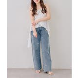 刺繍アソートデニムパンツ | NICE CLAUP / OLIVE des OLIVE　OUTLET | 詳細画像15 