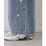 刺繍アソートデニムパンツ | NICE CLAUP / OLIVE des OLIVE　OUTLET | 詳細画像22 