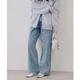 刺繍アソートデニムパンツ | NICE CLAUP / OLIVE des OLIVE　OUTLET | 詳細画像25 