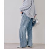 刺繍アソートデニムパンツ | NICE CLAUP / OLIVE des OLIVE　OUTLET | 詳細画像27 