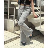 バックリボンレースフレアーパンツ | NICE CLAUP / OLIVE des OLIVE　OUTLET | 詳細画像6 