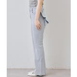 バックリボンレースフレアーパンツ | NICE CLAUP / OLIVE des OLIVE　OUTLET | 詳細画像12 