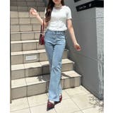 バックリボンレースフレアーパンツ | NICE CLAUP / OLIVE des OLIVE　OUTLET | 詳細画像20 