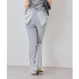ブリーチ | バックリボンレースフレアーパンツ | NICE CLAUP / OLIVE des OLIVE　OUTLET