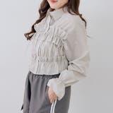 ホワイト系 | フリルショートブラウス | RMAF　NICE CLAUP / OLIVE des OLIVE