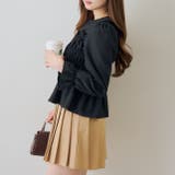 シャーリング衿付ブラウス | RMAF　NICE CLAUP / OLIVE des OLIVE | 詳細画像11 