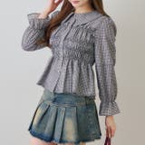 シャーリング衿付ブラウス | RMAF　NICE CLAUP / OLIVE des OLIVE | 詳細画像27 