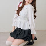 シャーリング衿付ブラウス | RMAF　NICE CLAUP / OLIVE des OLIVE | 詳細画像2 