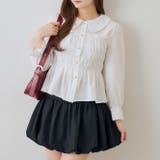 シャーリング衿付ブラウス | RMAF　NICE CLAUP / OLIVE des OLIVE | 詳細画像3 