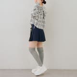 チェックフードレース付ブラウス | NICE CLAUP / OLIVE des OLIVE　OUTLET | 詳細画像27 