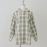 チェックフードレース付ブラウス | NICE CLAUP / OLIVE des OLIVE　OUTLET | 詳細画像44 