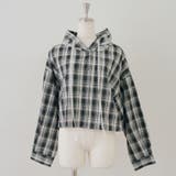 チェックフードレース付ブラウス | NICE CLAUP / OLIVE des OLIVE　OUTLET | 詳細画像45 