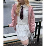 スクールネクタイ付シャツ | NICE CLAUP / OLIVE des OLIVE　OUTLET | 詳細画像4 