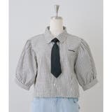 スクールネクタイ付シャツ | NICE CLAUP / OLIVE des OLIVE　OUTLET | 詳細画像7 