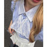 レースボウタイ付ブラウス | NICE CLAUP / OLIVE des OLIVE　OUTLET | 詳細画像7 