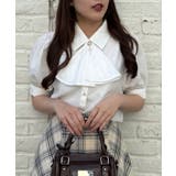 オフ | レースボウタイ付ブラウス | NICE CLAUP / OLIVE des OLIVE　OUTLET