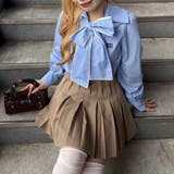 ピコレースボウタイブラウス | NICE CLAUP / OLIVE des OLIVE　OUTLET | 詳細画像2 