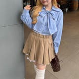 ピコレースボウタイブラウス | NICE CLAUP / OLIVE des OLIVE　OUTLET | 詳細画像10 