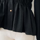 シャーリング衿付ブラウス | RMAF　NICE CLAUP / OLIVE des OLIVE | 詳細画像4 