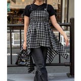 チェック | 【丈の長さを選べる】イレヘムキャミチュニック | NICE CLAUP / OLIVE des OLIVE　OUTLET