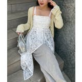 ホワイト系 | 【丈の長さを選べる】イレヘムキャミチュニック | NICE CLAUP / OLIVE des OLIVE　OUTLET