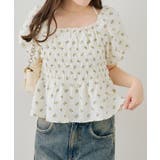 2WAYシャーリングパフ袖ブラウス | NICE CLAUP / OLIVE des OLIVE　OUTLET | 詳細画像8 