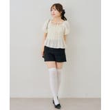 2WAYシャーリングパフ袖ブラウス | NICE CLAUP / OLIVE des OLIVE　OUTLET | 詳細画像13 