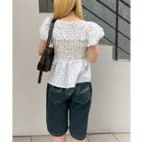 【Web限定】シャーリングペプラムブラウス | NICE CLAUP / OLIVE des OLIVE OUTLET | 詳細画像7