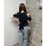 肩見せフリルブラウス | NICE CLAUP / OLIVE des OLIVE OUTLET | 詳細画像16